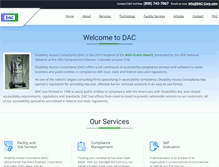 Tablet Screenshot of dac-corp.com